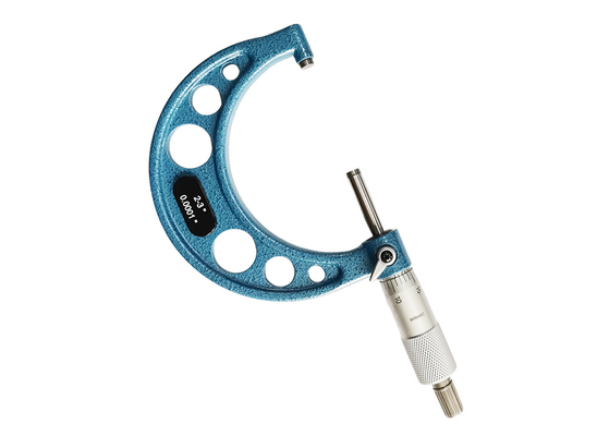 2-3" High Precision Metrology Tools Standard Outside Micrometer with Laser Etched Scales for Clear and Easy Reading