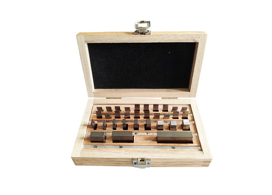 Rectangular Gauge Block Set 32Pcs Grade 0 for Laboratory Inspection and Calibration