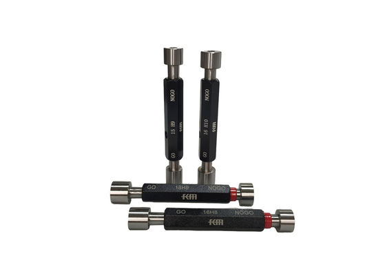 Precision Plain Plug Gauge Hardened Steel GO NOGO Set Dmensional Inspection Tool