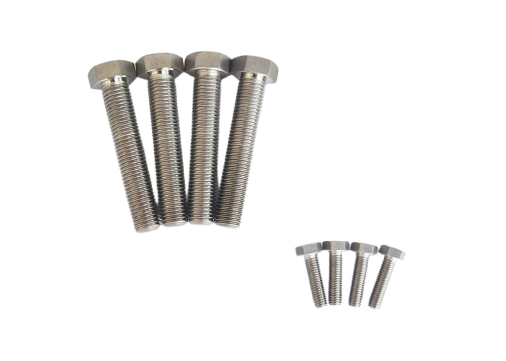 External Hex Head Pure Titanium Screws Titanium Bolts