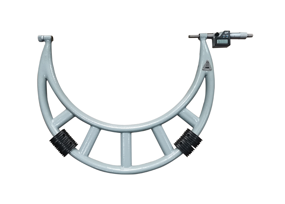 12-16″ Large Size Digital Outside Micrometer with Carbide Measuring Faces Provide Accuracy with IP65 Protection Degree