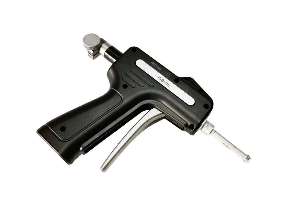 6-8mm Pistol Grip Micrometer With Three Contact Points For Accurate Measurement