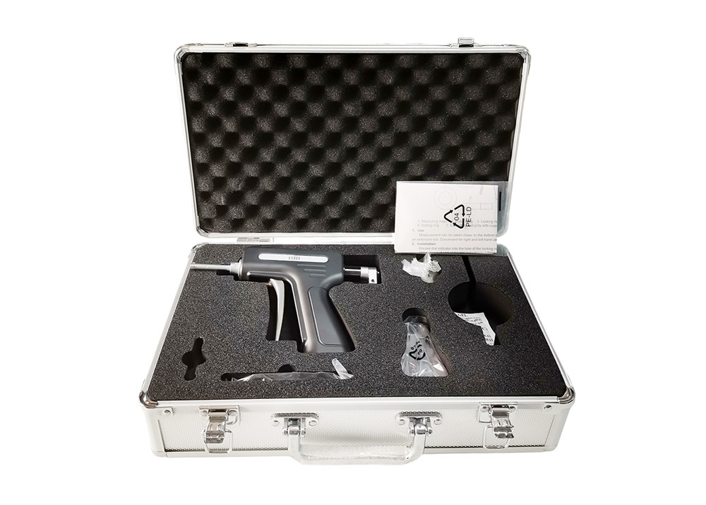 6-8mm Pistol Grip Micrometer With Three Contact Points For Accurate Measurement