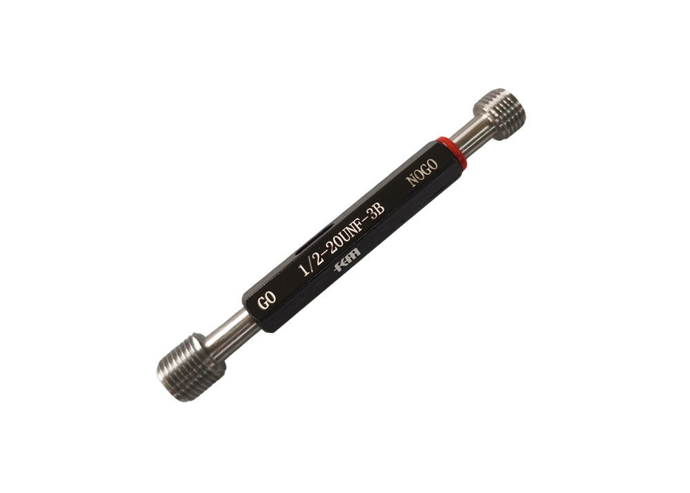 1/2-20 UNF-3B Plug Thread Gauge with Go/No Go Type For Thread Measurement and Verification Instruments