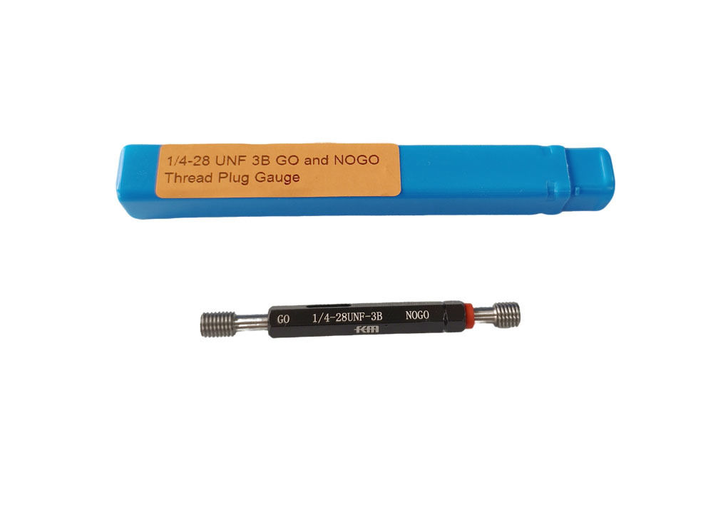 Go/No Go 1/4-28 UNF-3B Thread Plug Gauge with High Precision