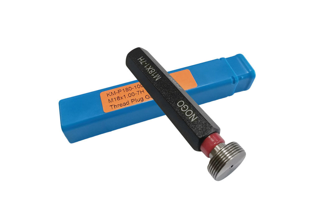 High Precise Metric Thread Plug Gauge DIN13 Standard for Checking Threaded or Tapped Holes with NOGO Type