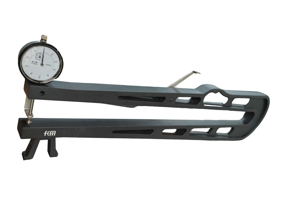 Large Depth 0-30mm Dial Thickness Gauge High Precision Mechanical Thickness Gauge