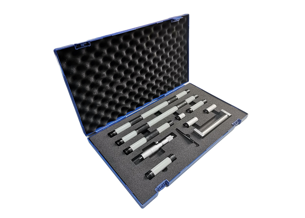 Tubular Inside Micrometer Set With Carbide Tips For Large Internal Diameter Measurement