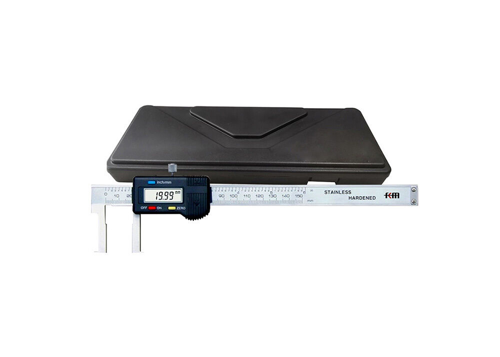 Flat Tip 22-150mm0.86-6" Digital Internal Groove Caliper for Narrow & Deep Internal Grooves