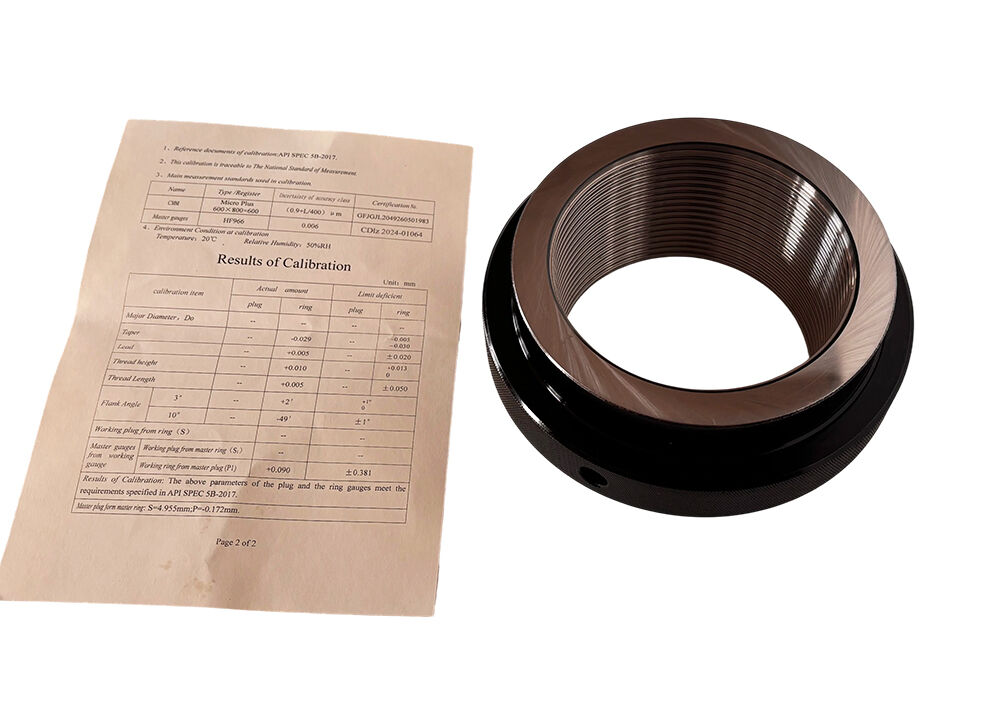 11 3/4 API 5B BCSG BTC Buttress Master & Working Gauge for Oilfield Casing Thread Verification