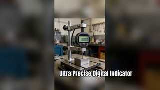 درجة حماية IP65 عالية الدقة 0-12.7 مم/0-0.5 بوصة مؤشر رقمي إلكتروني مع دقة 0.0005 بوصة