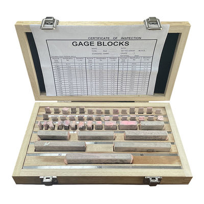 46 قطعة قطعة مستطيلة مقاس الكتل مجموعة مترية DIN المعيار